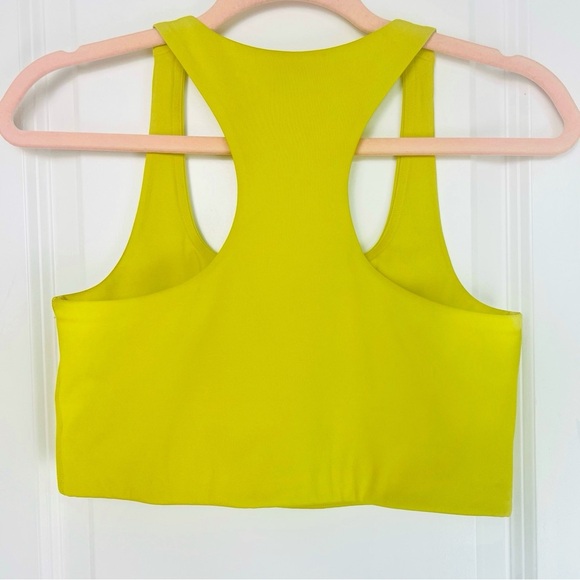 Girlfriend Collective Set: Rare Chartreuse Paloma Bra & High‑Rise Leggings M - Picture 3 of 13